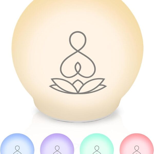Syrinx Guided Meditation Light  Meditation Aid with Rhythmic Glow for Focus,Anxiety Relief Items for Calm Down CornerStress-Relieving Relaxation & Mindfulness, Quiet Rooms,Home or Office Use