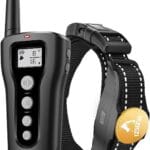 PATPET Dog Training Collar - Rechargeable Dog Training Collar with Remote for Medium Large Dogs 1000Ft Remote Range 3 Training Modes IPX7 Waterproof Black