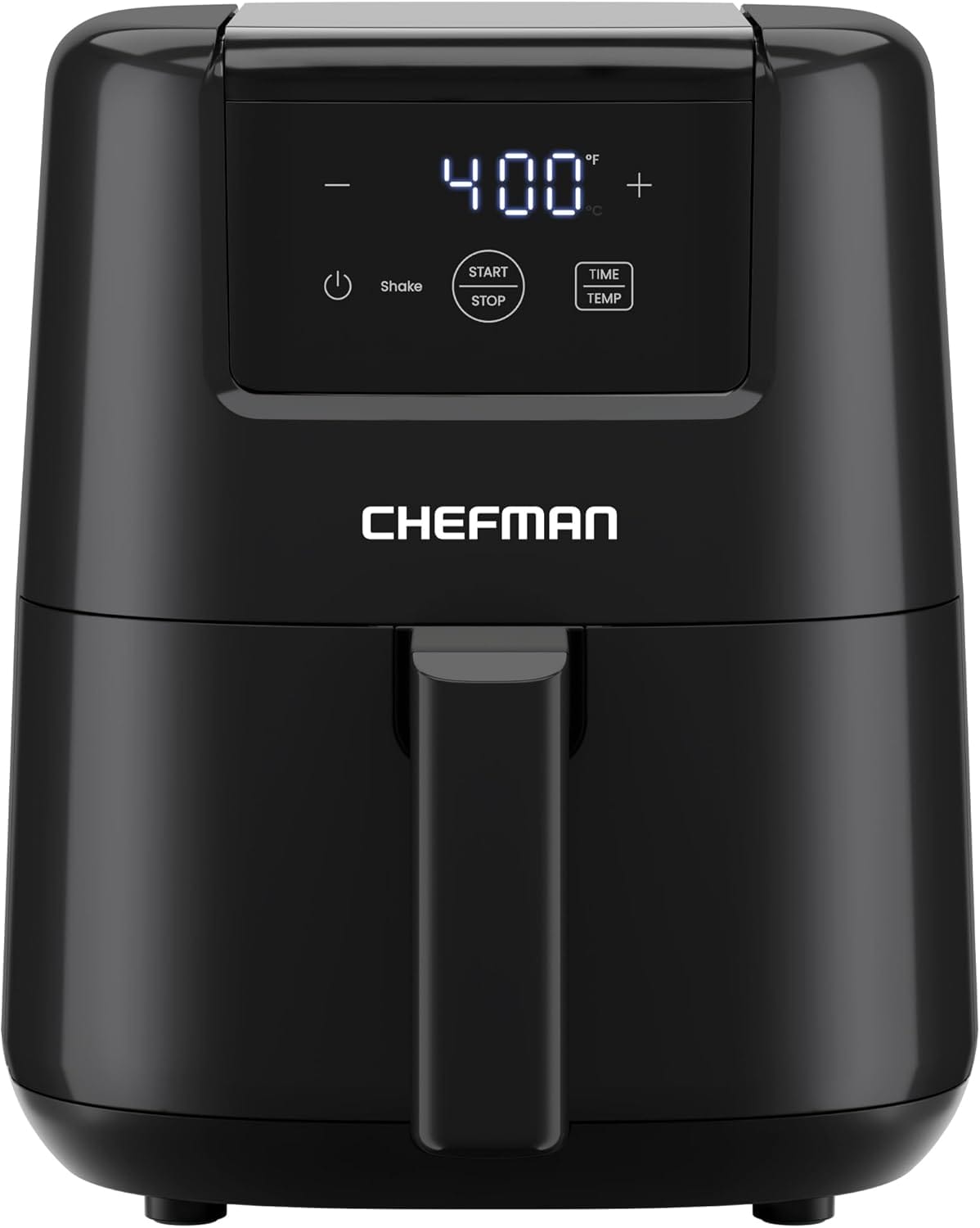 CHEFMAN 2 Qt Mini Air Fryer Digital Space-Saving Compact Air Fryer with Nonstick and Dishwasher Safe Basket, Quick & Easy Meals in Minutes, Features Digital Timer and Shake Reminder Black CHEFMAN 2 Qt Mini Air Fryer Digital Space-Saving Compact Air Fryer with Nonstick and Dishwasher Safe Basket, Quick & Easy Meals in Minutes, Features Digital Timer and Shake Reminder Black