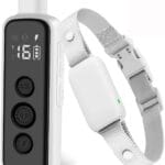 Bousnic Shock Collar for Dogs - Waterproof Rechargeable Dog Electric Training Collar with Remote for Small Medium Large Dogs with Beep, Vibration, Safe Shock Modes (8-120 Lbs) (Grey)