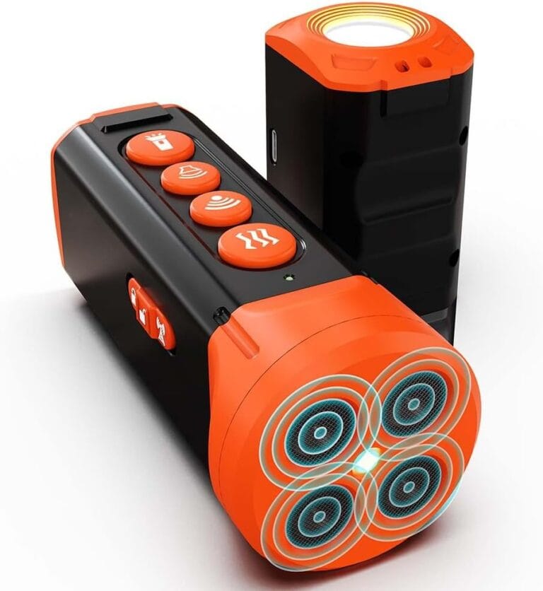 Dog Bark Deterrent Devices, 2025 Upgraded 4X Ultrasonic Anti Barking Device for Dogs - 33FT Range to Stop Dog Barking, Rechargeable, Safe & Humane for Own/Neighbor's Dogs Training, Indoor/Outdoor Use