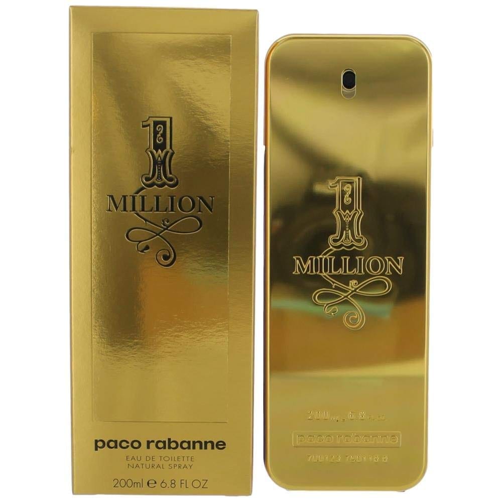 1 Million by Paco Rabanne Men's Eau De Toilette Spray 6.8 Fl Oz - 100% Authentic 1 Million by Paco Rabanne Men's Eau De Toilette Spray 6.8 Fl Oz - 100% Authentic