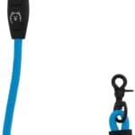 ShawnCo Basecamp Rope Dog Leash- Premium, Durable Pet Leash with Soft Neoprene Padded, Reflective Handle for Small, Medium and Large Dogs (Oceanic Blue, 5 Feet)