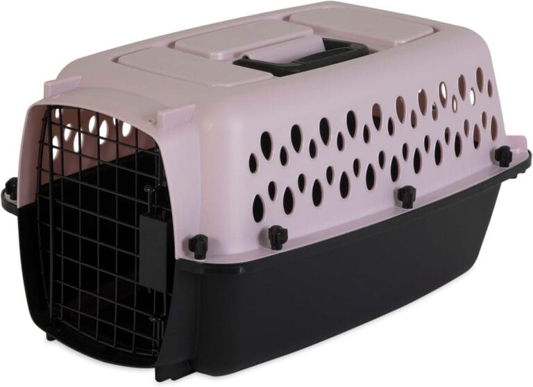 Petmate Fashion Vari Kennel, 19", for Dogs Up to 10 Lbs, 19.1"L x 12.6"W x 10.0"H, Made in USA