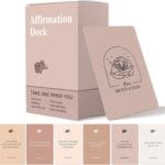 Affirmation Cards for Women, 120 Positive Affirmation Cards (6 Themes), Daily Affirmations for Inspiration, Mindfulness & Self Care, Uplifting Gift for Women