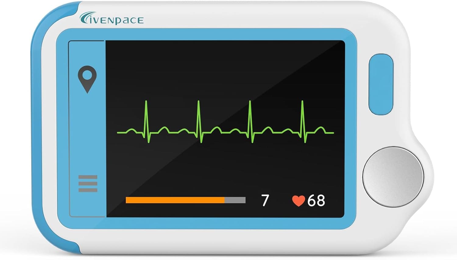 Home Heart Health Monitor, Portable Heart Rate Device With Electrode Pads, Stand Alone Machine Compatible With Smartphone And PC Home Heart Health Monitor, Portable Heart Rate Device with Electrode Pads, Stand-Alone Machine Compatible with Smartphone and PC