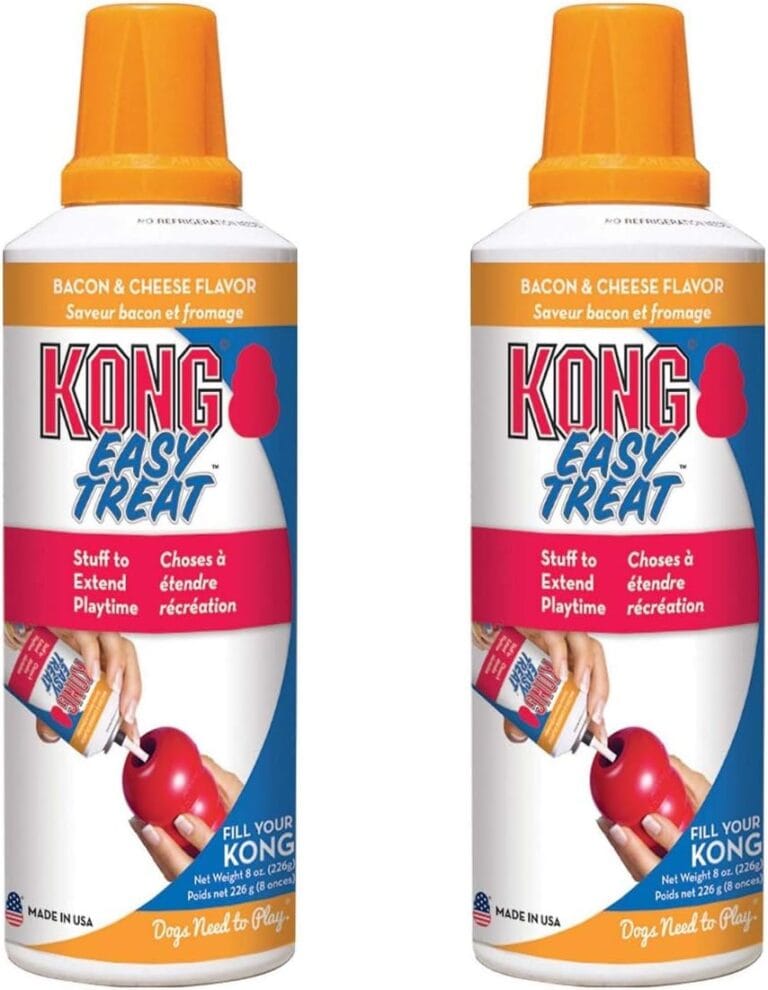 KONG dogs Stuff'n Easy Treat - Bacon & Cheese Recipe 8 oz - Pack of 2