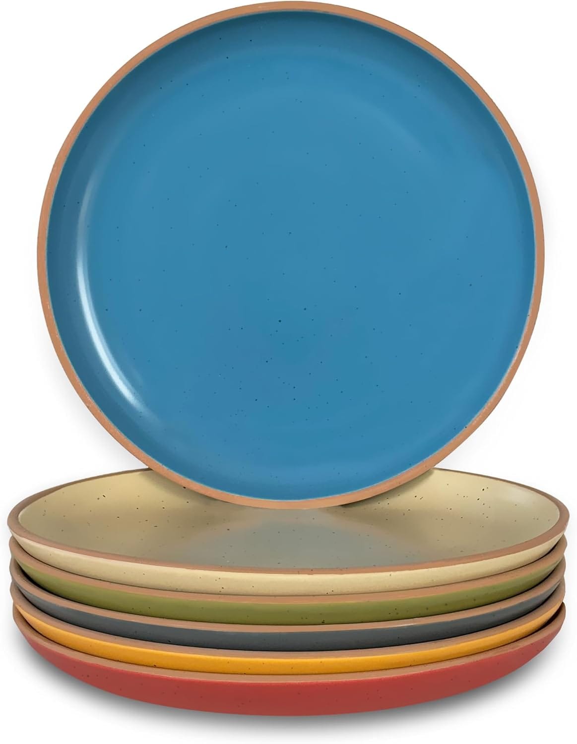 Mora Ceramic Artisan Matte Plates Set, 7.8 In Set Of 6 The Dessert, Salad, Appetizer, Small Dinner Etc Plate. Microwave, Oven, And Dishwasher Safe, Scratch Resistant. Kitchen Porcelain Dish Mora Ceramic Artisan Matte Plates Set, 7.8 in - Set of 6 - The Dessert, Salad, Appetizer, Small Dinner etc Plate. Microwave, Oven, and Dishwasher Safe, Scratch Resistant. Kitchen Porcelain Dish