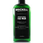 Brickell Men's Purifying Charcoal Face Wash for Men, Natural and Organic Daily Facial Cleanser, 8 Ounce, Scented