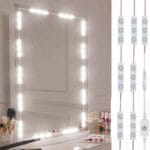 Led Vanity Mirror Lights, Hollywood Style Vanity Make Up Light, 10ft Ultra Bright White LED, Dimmable Touch Control Lights Strip, for Makeup Vanity Table & Bathroom Mirror, Mirror Not Included