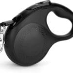 Retractable Dog Leash, 26 Feet Dog Leash for Small to Large Dogs up to 110lbs, Anti-Slip Handle One Button Lock and Release, Heavy Duty 360 Tangle-Free