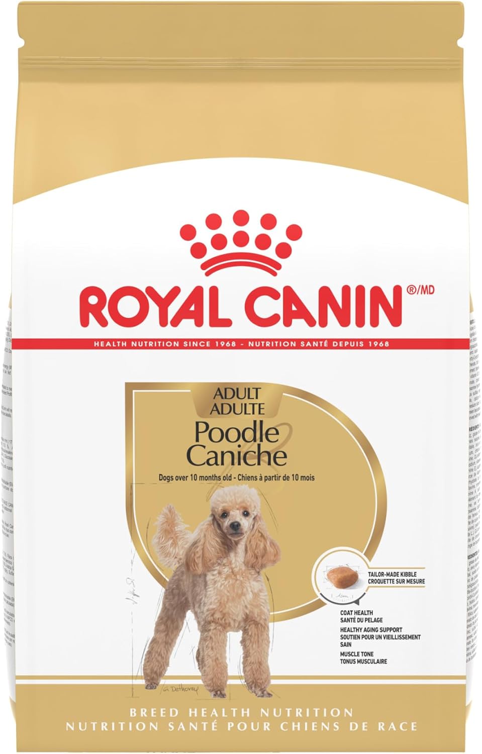 Royal Canin Poodle Adult Breed Specific Dry Dog Food, 2.5 Lb Bag Royal Canin Poodle Adult Breed Specific Dry Dog Food, 2.5 lb bag