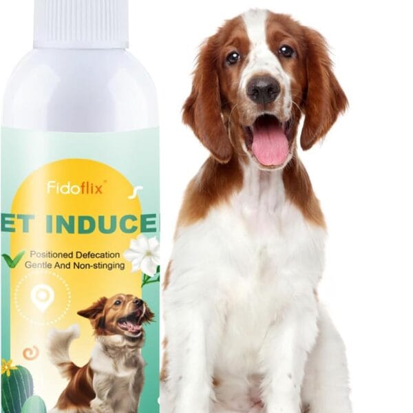 Dog Potty Training Spray,Potty Here Spray for Dogs for Indoors & Outdoor,Training Spray for Dogs to Pee in One Spot,Prevent Your Pet from Soiling The Carpet,120ML