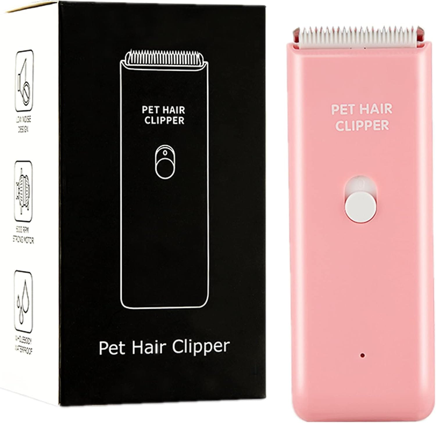 Dog Cat Home Hair Waterproof Clipper Portable Electric USB Rechargeable Pet Grooming Tools Low Noise Shaver Cordless Trimmer for Small and Large Pets Dog Cat Home Hair Waterproof Clipper Portable Electric USB Rechargeable Pet Grooming Tools Low Noise Shaver Cordless Trimmer for Small and Large Pets