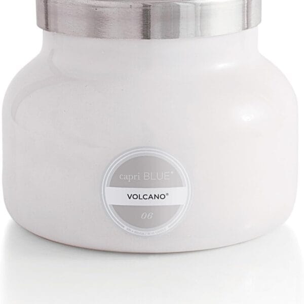 Capri Blue Volcano Scented Candles - Luxury Glass Jar Candles for Home Scented with Tropical Fruit & Sugared Citrus - Soy Wax Blend - Capri Blue Volcano - White Color (19 oz)