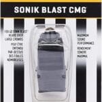 Fox 40 Sonik Blast CMG Official Whistle with Break Away Lanyard (Black)