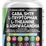 Clean Nutraceuticals GABA 750mg 5 HTP 200mg L Tryptophan 500mg L Theanine 200mg Ashwagandha SAM-e L-Glycine - Mood Support Vitamins for Women and Men with L-Tyrosine 5-HTP (5-Hydroxytryptophan)