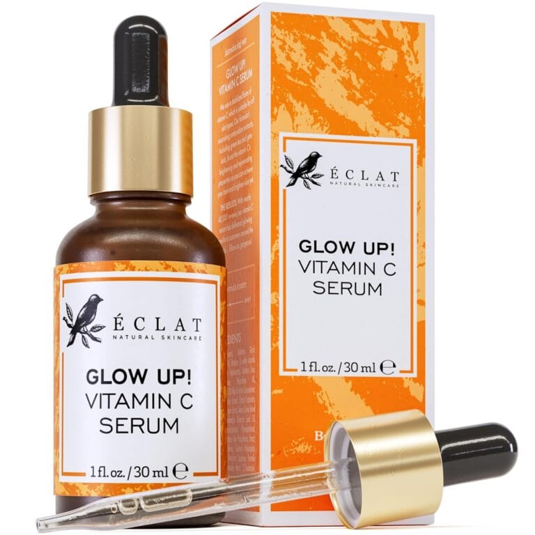 Eclat Skincare Vitamin C Face Serum - Skin Care for Dark Spots, Vitamin C Serum with Hyaluronic Acid, Ferulic Acid, & Vit E - Anti Aging and Skin Brightening, Pure Vit C Facial Care - 30 ml
