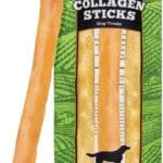 Redbarn Pet Products All-Natural Large 12" Beef Collagen Sticks for Dogs - Long Lasting Low-Odor Alternative to Traditional Rawhide & Bully Sticks - Supports Healthy Joints, Skin, & Coat - 3 Pack