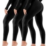 3 Pack Leggings for Women-No See-Through High Waisted Tummy Control Yoga Pants Workout Running Legging