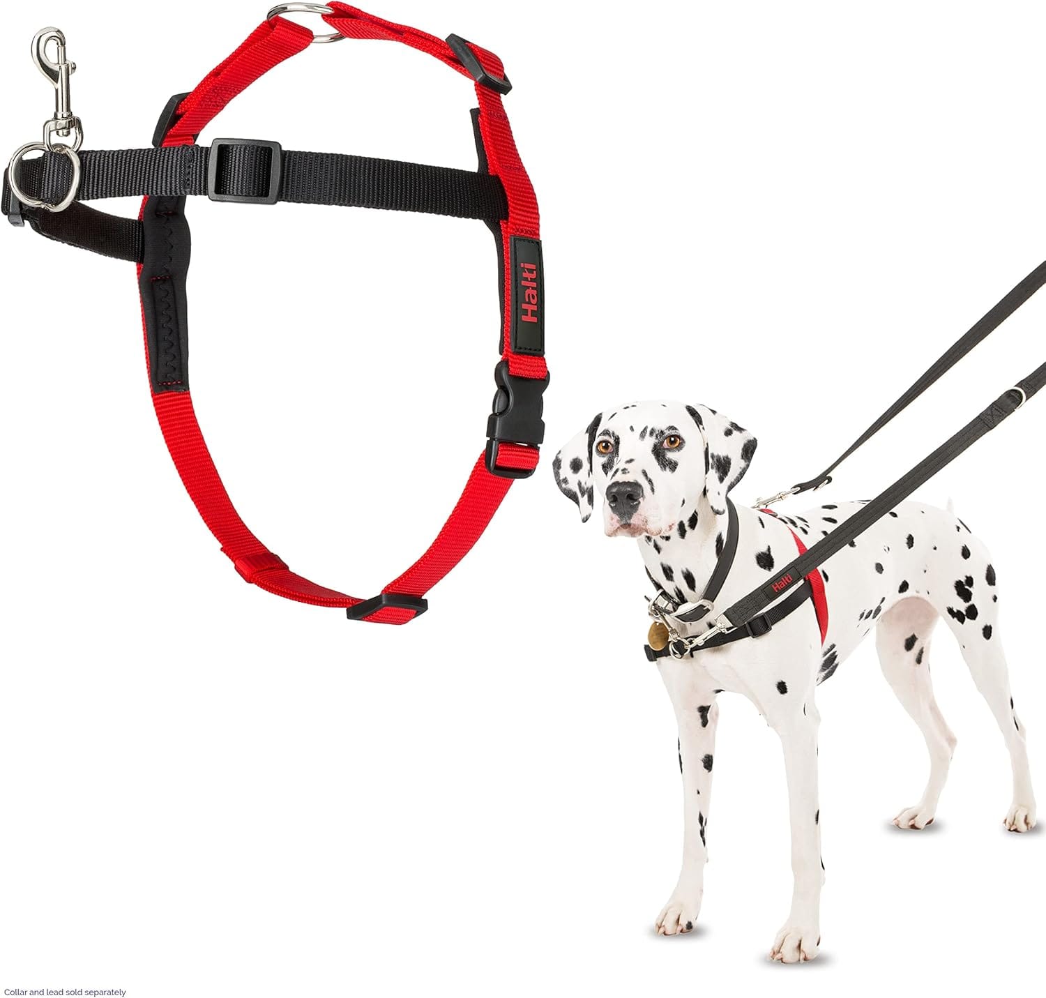 HALTI Front Control Harness - To Stop Your Dog Pulling on the Leash. Adjustable, Lightweight and Easy to Use. Anti-Pull Dog Training Harness for Medium Dogs (Size M) HALTI Front Control Harness - To Stop Your Dog Pulling on the Leash. Adjustable, Lightweight and Easy to Use. Anti-Pull Dog Training Harness for Medium Dogs (Size M)