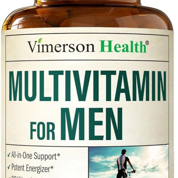 Multivitamin for Men  Methylated Mens Multivitamins & Multiminerals Capsules with Vitamin B12, A, D, C, Zinc, Magnesium & More for Complete Daily Support  High Potency Bioavailable Vitamins for Men