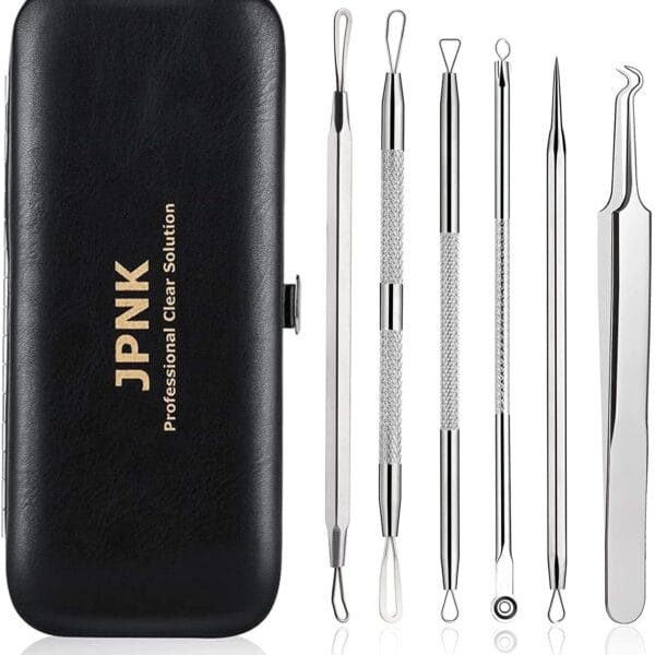 JPNK Blackhead Remover Comedone Extractor Acne Removal Kit..