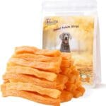 Sweet Potato Dog Treats, Healthy Low Fat Dog Chews Rawhide Free Grain Free Training Treats for Small Medium Large Dogs 27-31 Counts
