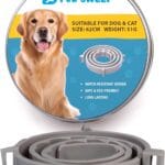 Fur Sweep Soft-Touch Adjustable Dog Collar  Lightweight Water-Resistant Eco Recycled TPE, Hypoallergenic Comfort, Trim-to-Fit 62 cm (24 in) Length for Small, Medium & Large Pets, Cat Collar Gray