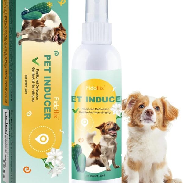 Dog Potty Training Spray,Pee Here Spray for Dogs Indoor & Outdoor,Dog Go Here Attractant Spray to Pee in One Spot,Prevent Your Pet from Soiling The Carpet,120ML