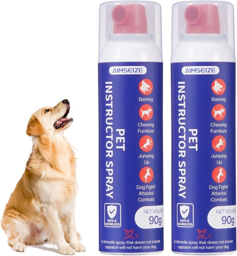 Dog Corrector Spray for Training: 90mL 2 Pack Air Sound Deterrent to Stop Barking & Jumping, Not Bitter Apple Spray - Behavior Tool for Pet Owners
