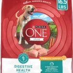 Purina One Plus Digestive Health Formula Dry Dog Food Natural with Added Vitamins, Minerals and Nutrients - 16.5 Lb. Bag
