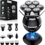 Head Shavers for Bald Men, 2025 Upgraded Magnetic Head Shaver, Waterproof Wet/Dry Bald Head Shavers for Men, 6-in-1 Shaving Kit Electric Shaver