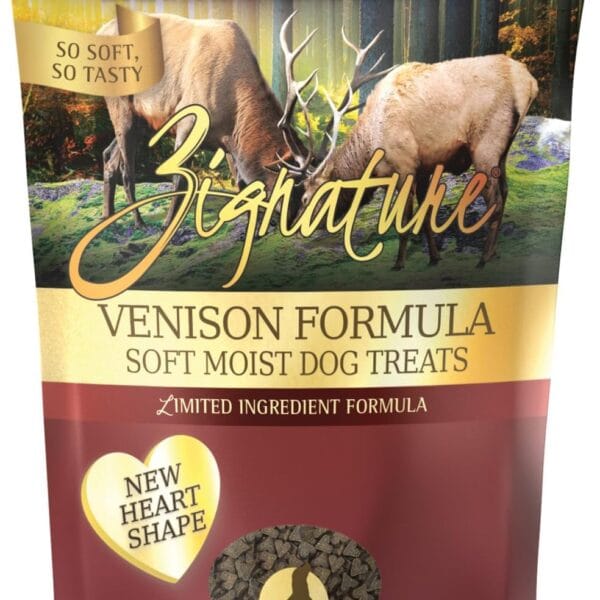 Zignature Venison Soft Moist Treats for Dogs