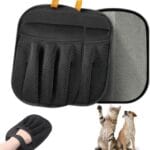2Pcs Pet Hair Remover Gloves for Cats & Dogs, Electrostatic Pet Hair Removal Glove Brush, Upgraded Reusable Animal Fur Removal Tool, Pet Grooming Gloves for Clothing, Couch, Carpet, Car Seatd