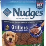 Blue Buffalo Nudges Grillers Natural Dog Treats, Beef, 16oz