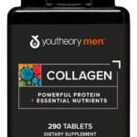 Youtheory Men's Collagen - 5,000 mg - Daily Collagen Supplement for Men - with 18 Amino Acids - Joint, Bone, Muscle, Hair Growth, Nail & Skin Support* - 290 Tablets (48-Day Supply)