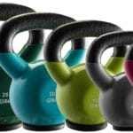 Kettlebell Sets Professional Grade - Strength Training Kettlebells for Home Workout - Cast Iron Kettle Bell Weight Sets for Men & Women with Special Protective Bottom