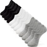 IDEGG No Show Socks Women & Men Low Cut Ankle Short Athletic Running Casual Invisible Liner Socks
