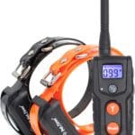 Dog Training Collars with Remote - Shock Collar for 2 Dogs, Small, Medium, Large, Rechargeable 100% Waterproof E-Collar with 3 Training Correction Modes, Shock, Vibration, Beep, 1000' Range