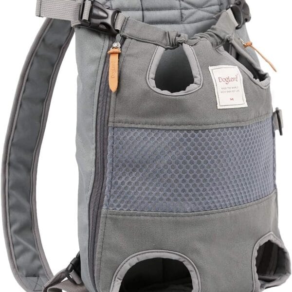 Dog Carrier Backpack - Legs Out Front - Facing Pet Carrier Backpack for Small Medium Large Dogs, Airline Approved Handsa - Canvas Mesh Free Cat Travel Bag