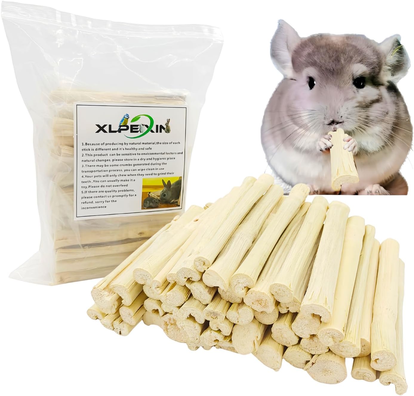 300g Snacks Sweet Bamboo Chew Toy For Rabbits Chew Sticks For Hamster Chinchilla Guinea Pig,Molar Treats Snack For Small Animals 300g Snacks Sweet Bamboo Chew Toy for Rabbits Chew Sticks for Hamster Chinchilla Guinea Pig,Molar Treats Snack for Small Animals