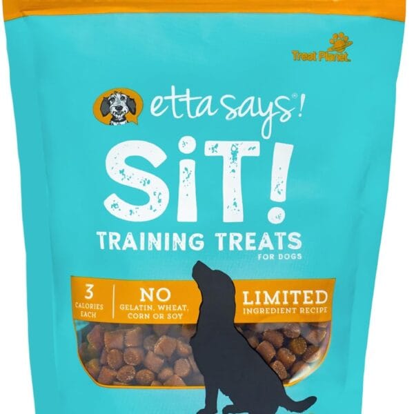 etta says! Training Treats - All Natural Peanut Butter Soft Treats for Dogs - Made in The USA (16 Oz Pack of 1)