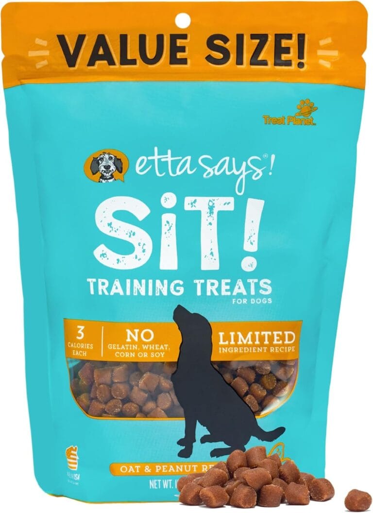etta says! Training Treats - All Natural Peanut Butter Soft Treats for Dogs - Made in The USA (16 Oz Pack of 1)
