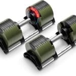 NUOBELL Adjustable Dumbbells 5-80 lbs: Replace 16 Sets, Ideal for Home Gym Weight Bench & Press