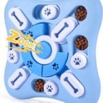 Interactive Dog Puzzle Toys for Large Medium Small Smart Dogs, Squeaky Dog Enrichment Toys Mentally Stimulation Toys for Training, Dog Treat Chew Toy Gifts for Puppy&Cats