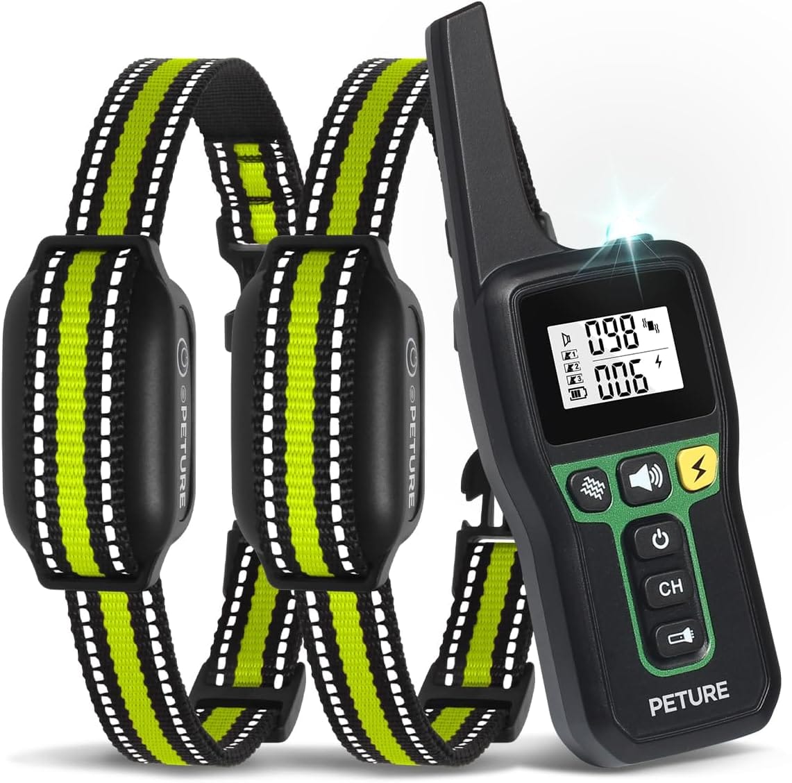 Bark Collar with Remote, 3300Ft 2-in-1 Dog Training Collar with Beep Vibration Static & Auto Mode, IPX7 Waterproof Rechargeable Automatic Bark Collar for 7-120lbs Small Medium Large Dog(2 Pack) Bark Collar with Remote, 3300Ft 2-in-1 Dog Training Collar with Beep Vibration Static & Auto Mode, IPX7 Waterproof Rechargeable Automatic Bark Collar for 7-120lbs Small Medium Large Dog(2 Pack)