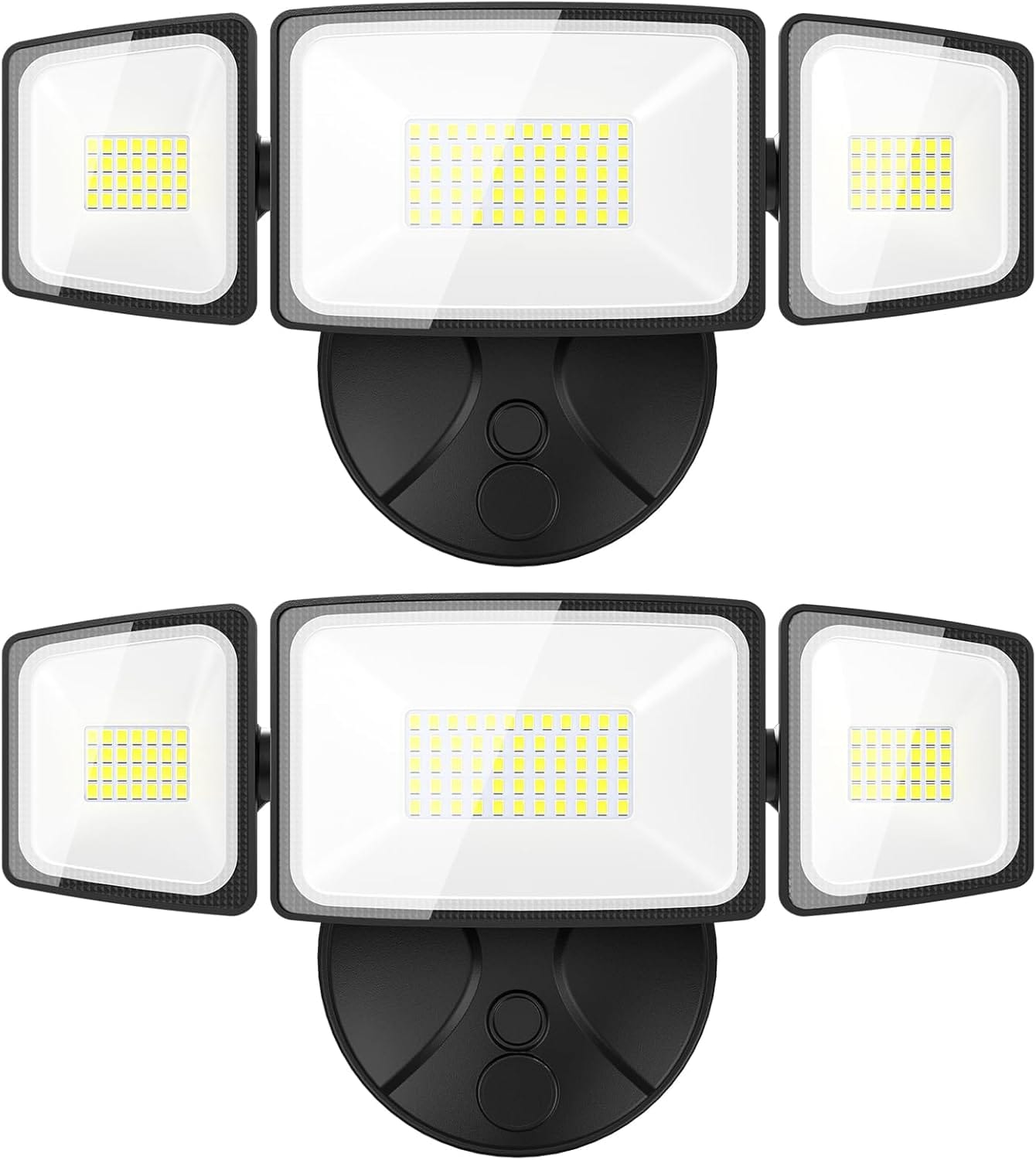 Onforu 2 Pack 60W Flood Lights Outdoor, 6000LM LED Flood Lighting Outdoor Switch Controlled, IP65 Waterproof Exterior Floodlight Fixture With 3 Adjustable Heads, 6500K Security Light For Garage Yard Onforu 2 Pack 60W Flood Lights Outdoor, 6000LM LED Flood Lighting Outdoor Switch Controlled, IP65 Waterproof Exterior Floodlight Fixture with 3 Adjustable Heads, 6500K Security Light for Garage Yard