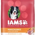 IAMS Proactive Health Minichunks Adult Dry Dog Food with Lamb & Rice, 30 lb. Bag