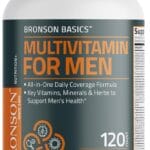 Bronson Multivitamin for Men All-in-One Daily Coverage Formula Key Vitamins, Minerals & Herbs to Support Men's Health, 120 Capsules